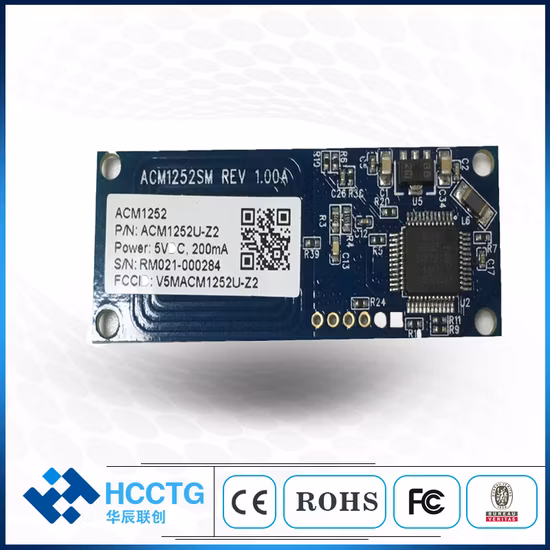 13.56 MHz USB Small Contactless NFC RFID Card Reader Module (ACM1252U-Z2)