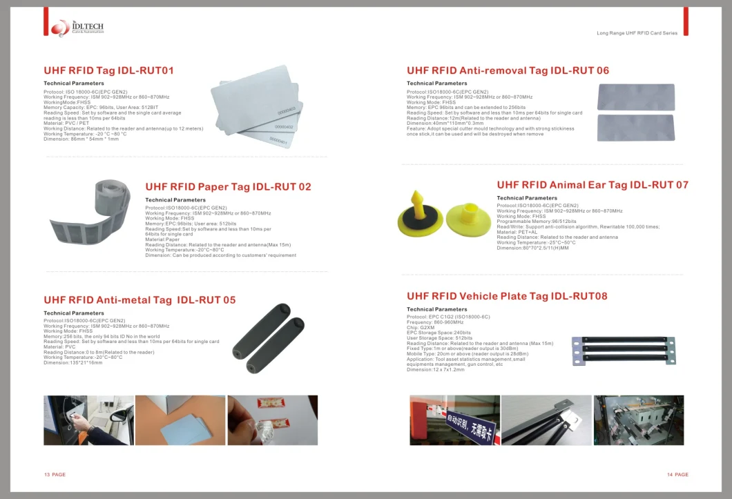 UHF RFID Desktop Tag Writer/UHF RFID Card Dispenser