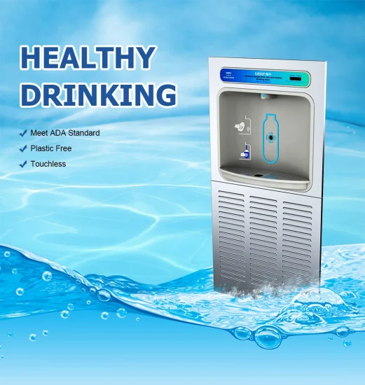 Distribuidor automático de água preço por atacado Dispensador de água fornece design personalizado e máquina de venda automática de água com cartão IC