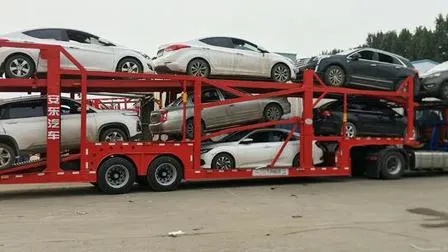 6-8 Carros Transportando Carregamento SUV Mini e Outros Tipos Car Carrier Caminhão Reboque para Venda