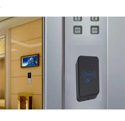 Leitor de elevador de hotel com cartão RF digital Leitor de elevador de controle de piso